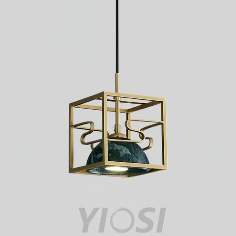 Lantern Square Pendant ∅ 5.9″ - Yiosilamp
