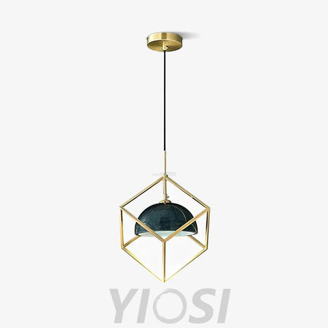Lantern Square Pendant ∅ 5.9″ - Yiosilamp