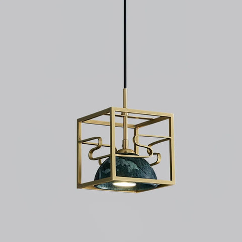 Lantern Square Pendant ∅ 5.9″ - Yiosilamp