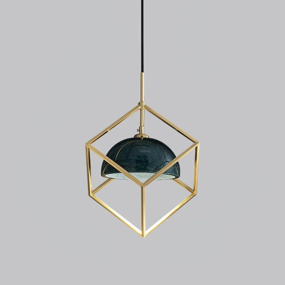 Lantern Square Pendant ∅ 5.9″ - Yiosilamp