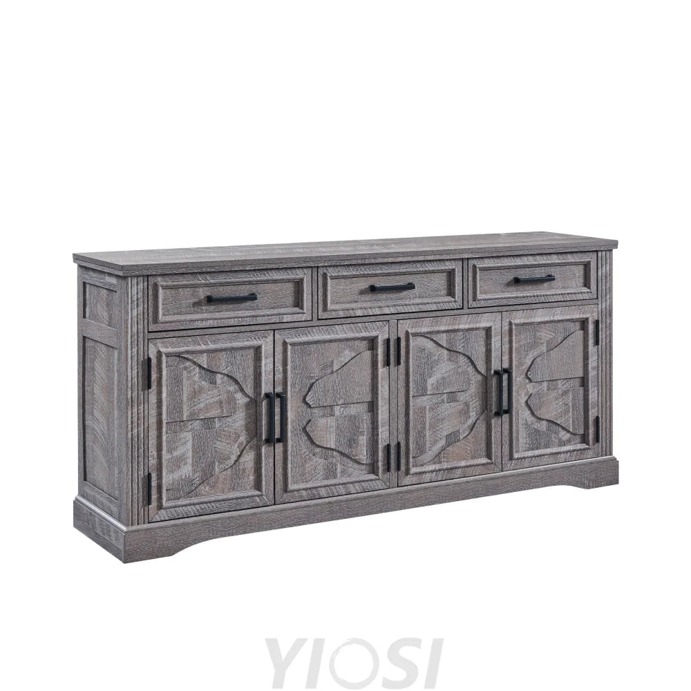 Large Buffet Sideboard Cabinet with Doors and Drawers