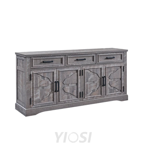 Large Buffet Sideboard Cabinet with Doors and Drawers