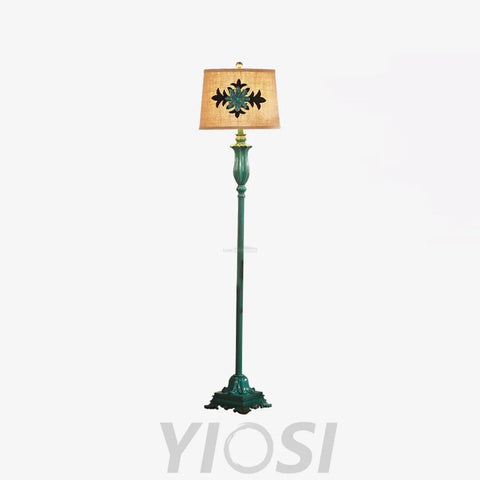 Lark Floor Lamp ∅ 16.5″ - Drapery-1-Yiosilamp