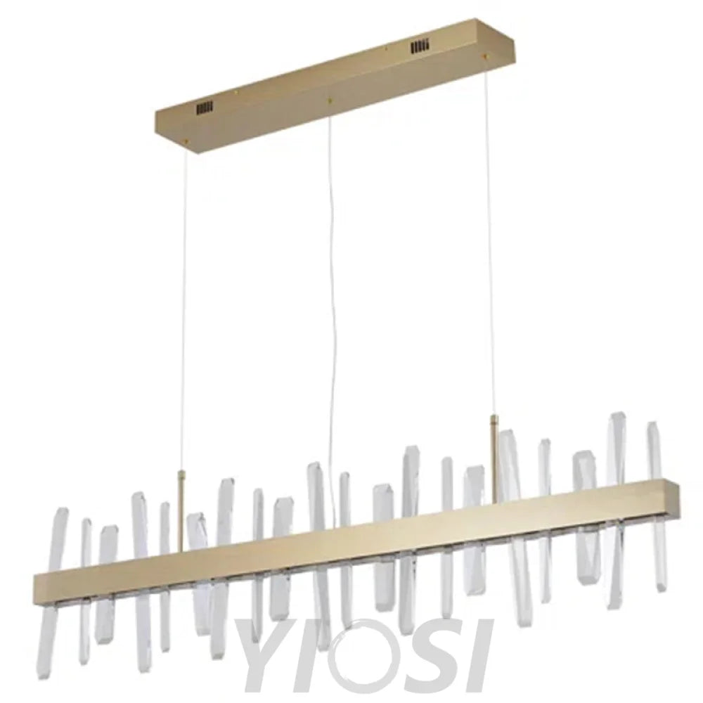 Lavena Modern Rectangle Crystal Chandelier