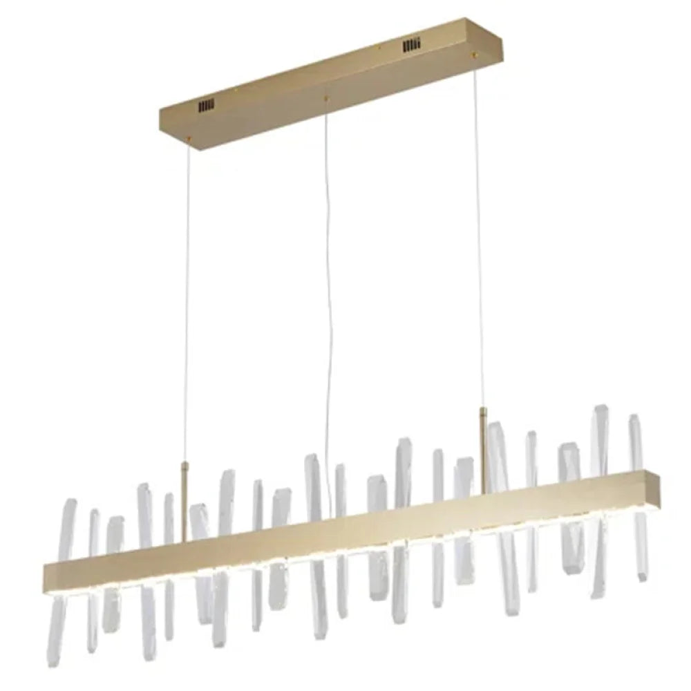 Lavena Modern Rectangle Crystal Chandelier