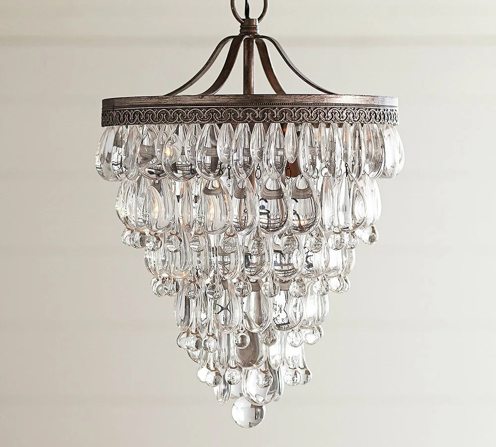 Lavinia Handmade Art Crystal Glass Clarissa Chandelier 9’’D