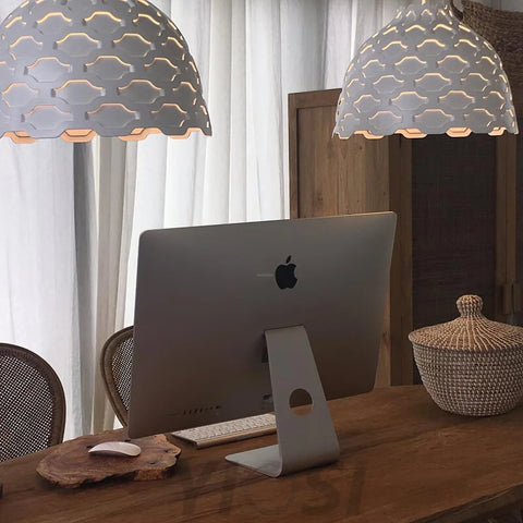 Lc Shutters Pendant - Earring-1-Yiosilamp