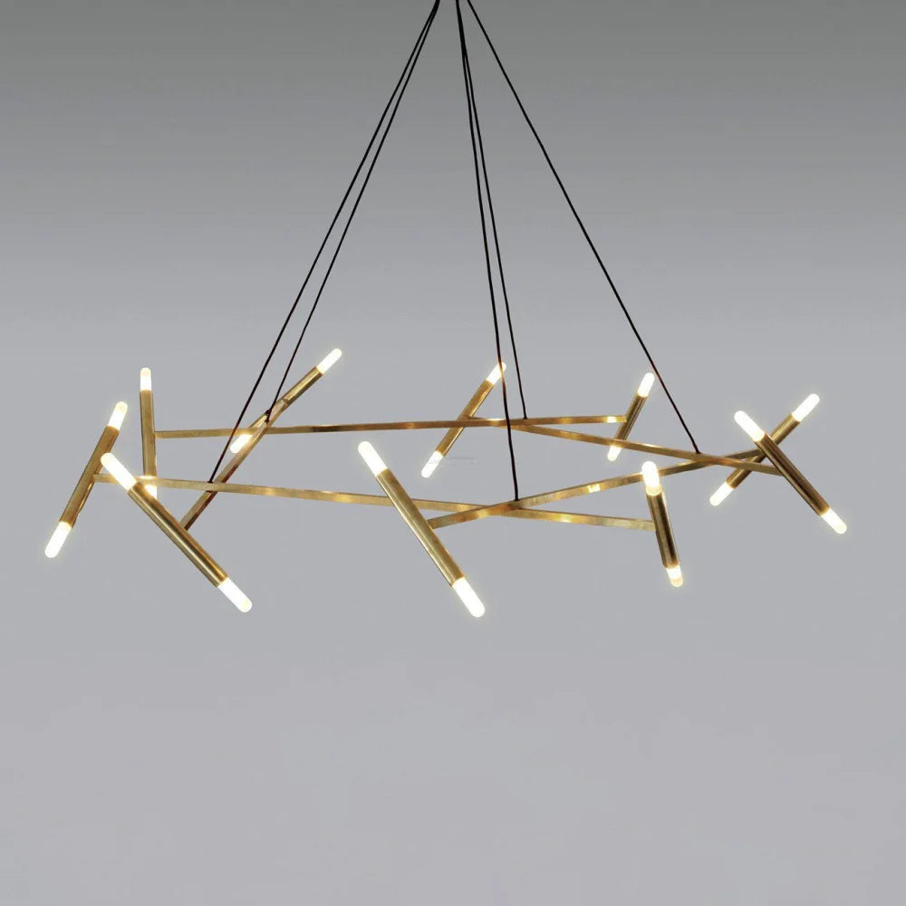 Le Diamant Chandelier with 20 heads - Yiosilamp