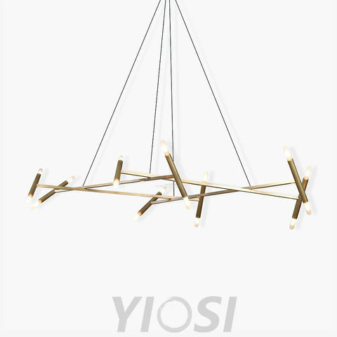 Le Diamant Chandelier with 20 heads - Yiosilamp
