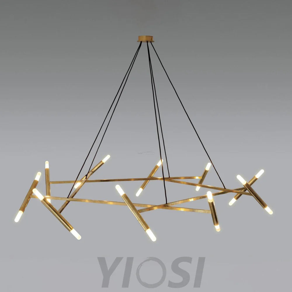 Le Diamant Chandelier with 20 heads - Yiosilamp