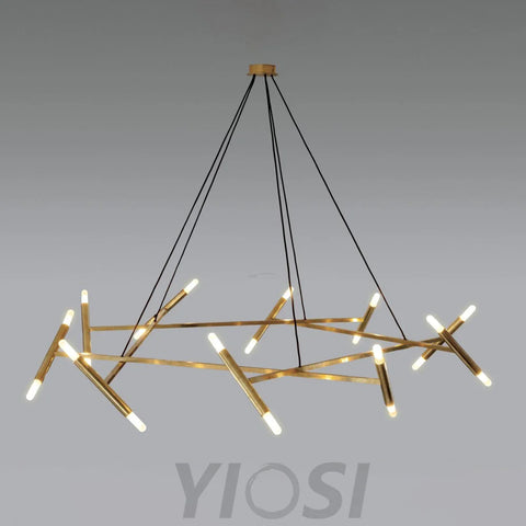 Le Diamant Chandelier with 20 heads - Yiosilamp