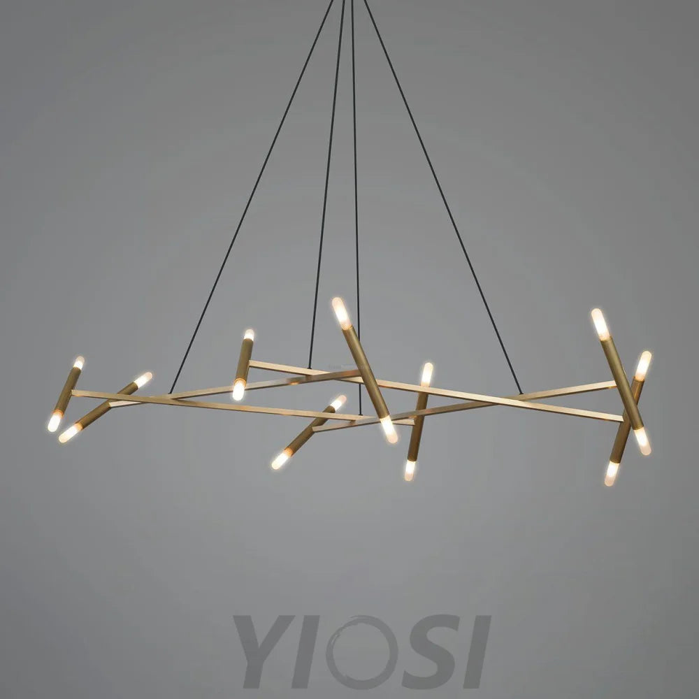 Le Diamant Chandelier with 20 heads - Yiosilamp