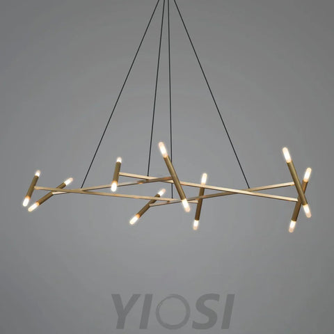 Le Diamant Chandelier with 20 heads - Yiosilamp