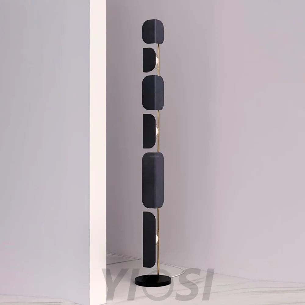 Leagan Floor Lamp  ∅ 11.8″ - Pillar-1-Yiosilamp