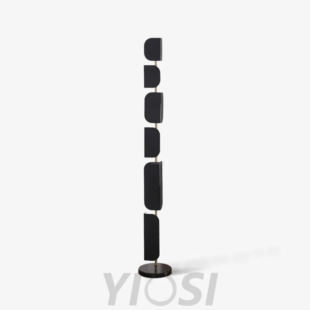 Leagan Floor Lamp  ∅ 11.8″ - Pillar-1-Yiosilamp