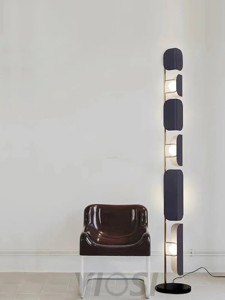 Leagan Floor Lamp  ∅ 11.8″ - Pillar-1-Yiosilamp