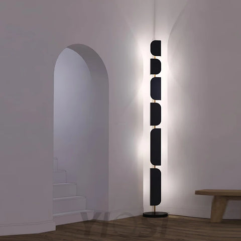 Leagan Floor Lamp  ∅ 11.8″ - Pillar-1-Yiosilamp