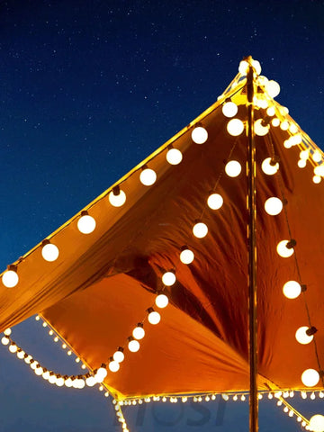 Led Globe Fairy String Lights ∅ 196.9″ - Linellae-1-Yiosilamp