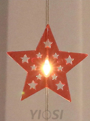 Led Star Fairy String Lights  ∅ 118.1″ - Linellae-1-Yiosilamp