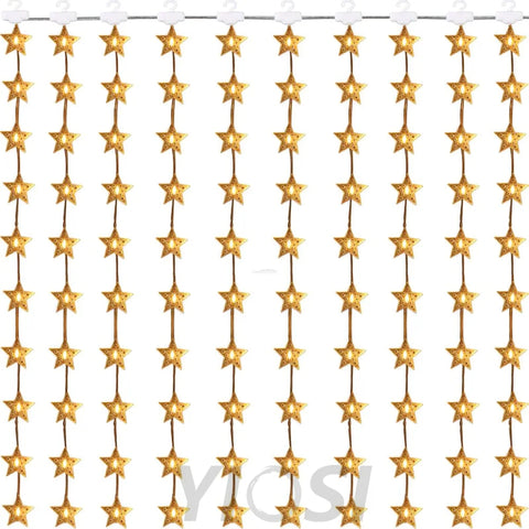 Led Star Fairy String Lights  ∅ 118.1″ - Linellae-1-Yiosilamp