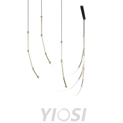 Leda Chandelier ∅ 17.3″ - Belt-1-Yiosilamp
