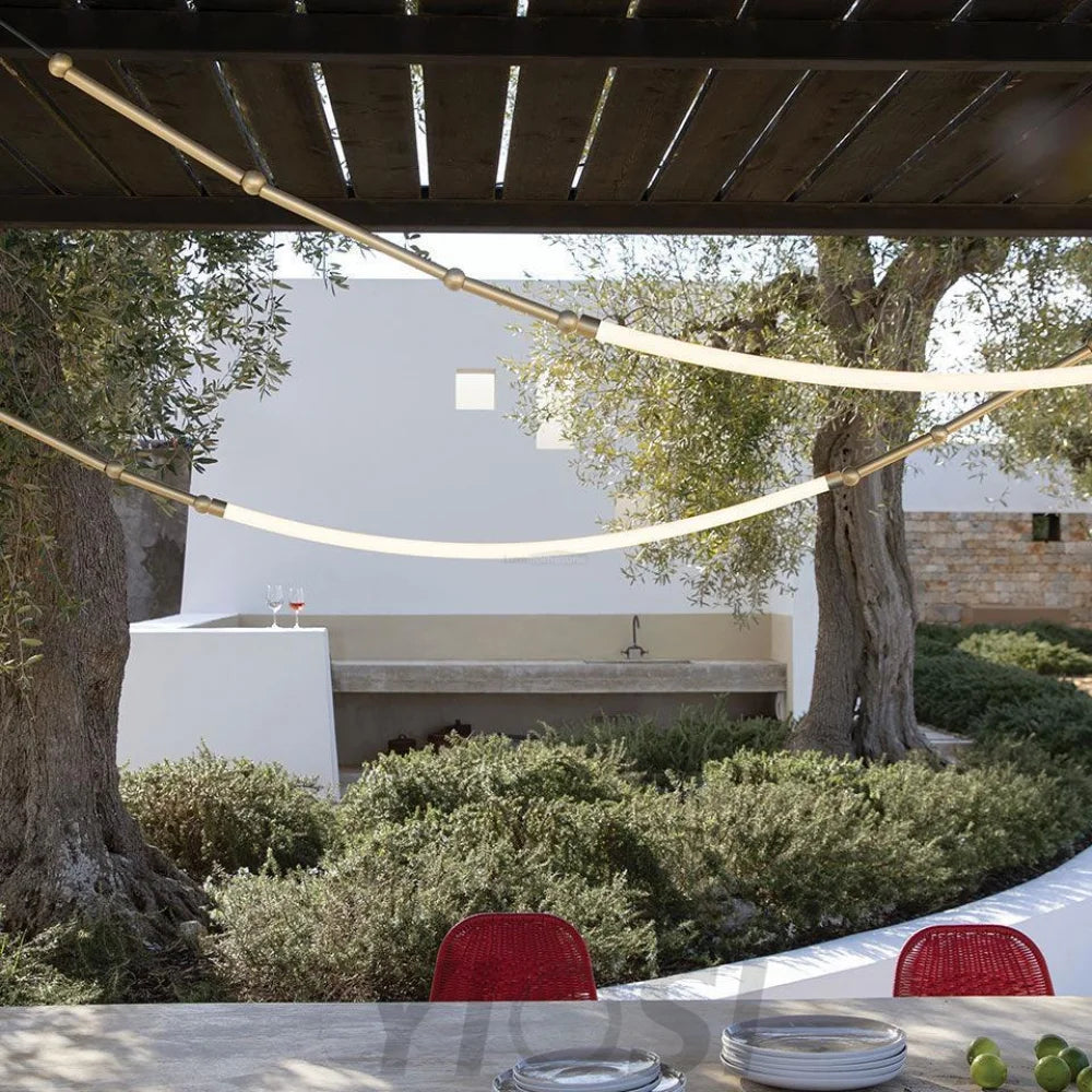 Leda Chandelier ∅ 17.3″ - Belt-1-Yiosilamp