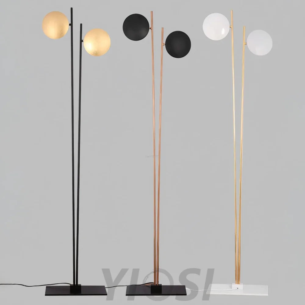 Lederam Floor Lamp with 1/2/3 heads - Mini-1-Yiosilamp