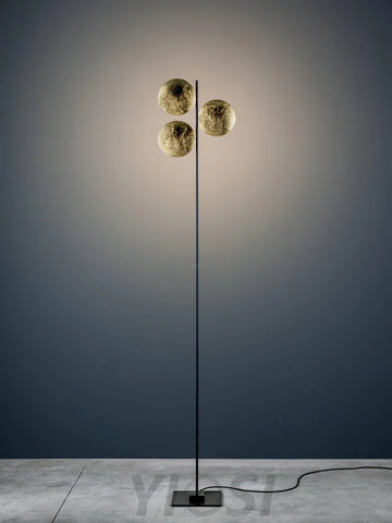 Lederam Floor Lamp with 1/2/3 heads - Mini-1-Yiosilamp