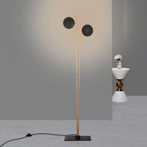 Lederam Floor Lamp with 1/2/3 heads - Mini-1-Yiosilamp