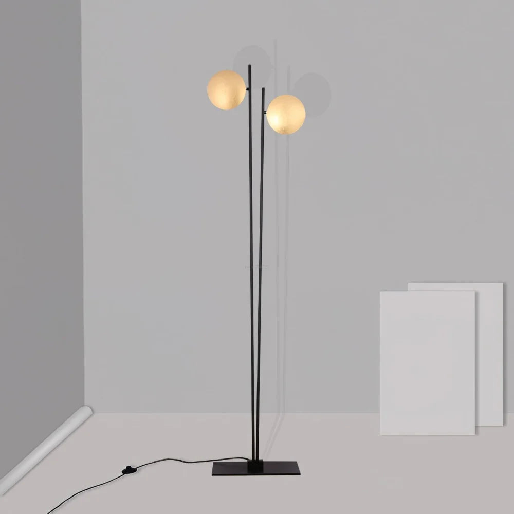 Lederam Floor Lamp with 1/2/3 heads - Mini-1-Yiosilamp