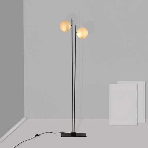 Lederam Floor Lamp with 1/2/3 heads - Mini-1-Yiosilamp