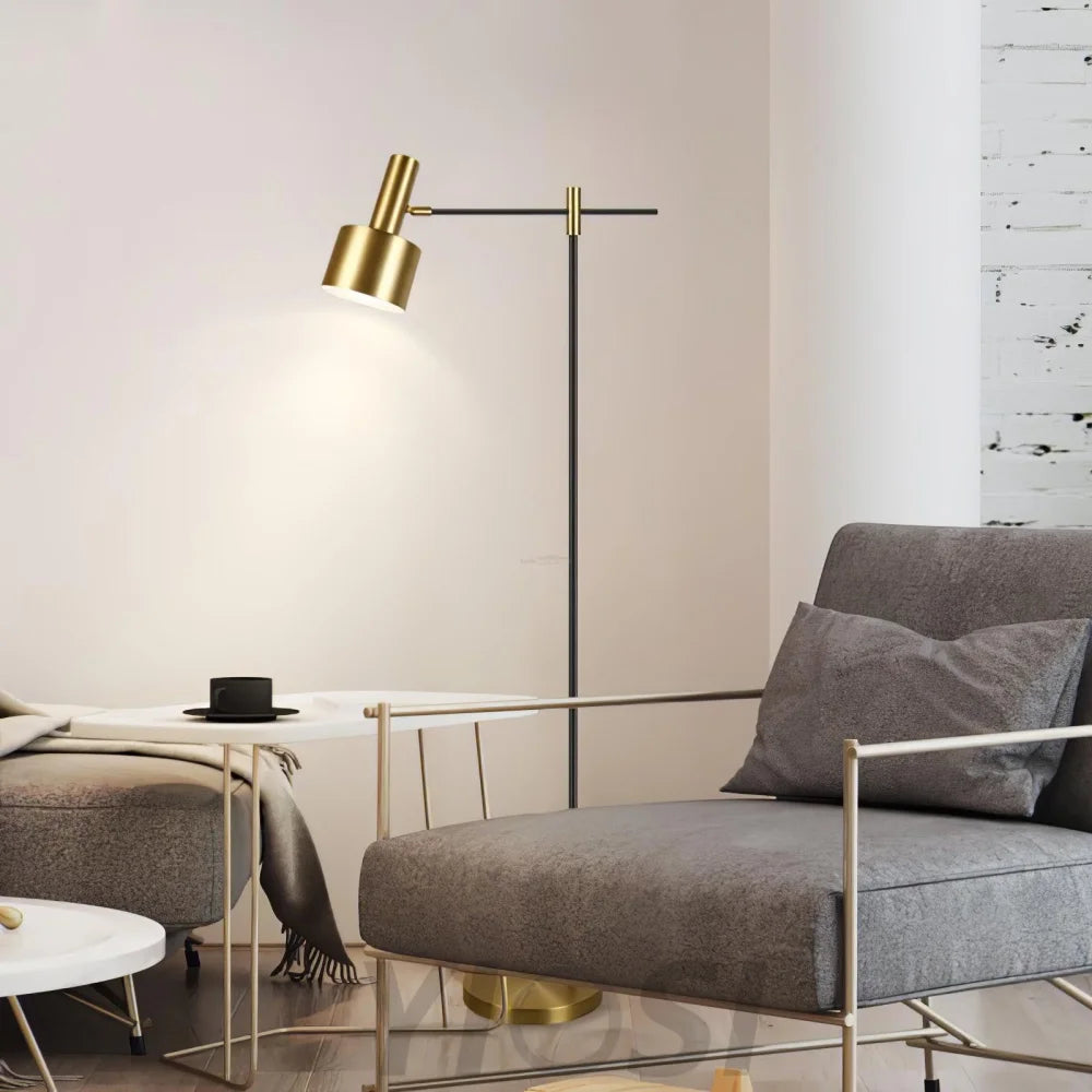 Lento Floor Lamp ∅ 17.7″ - Geometry-1-Yiosilamp