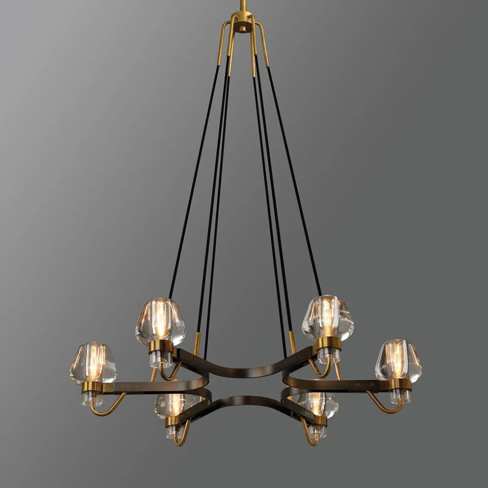 modern crystal chandelier