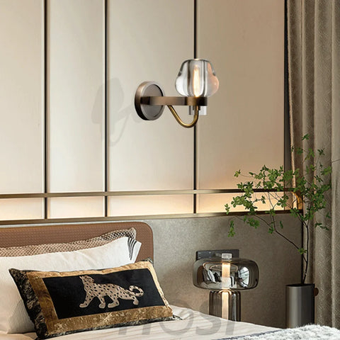 Letitia Brass Single Wall Sconce