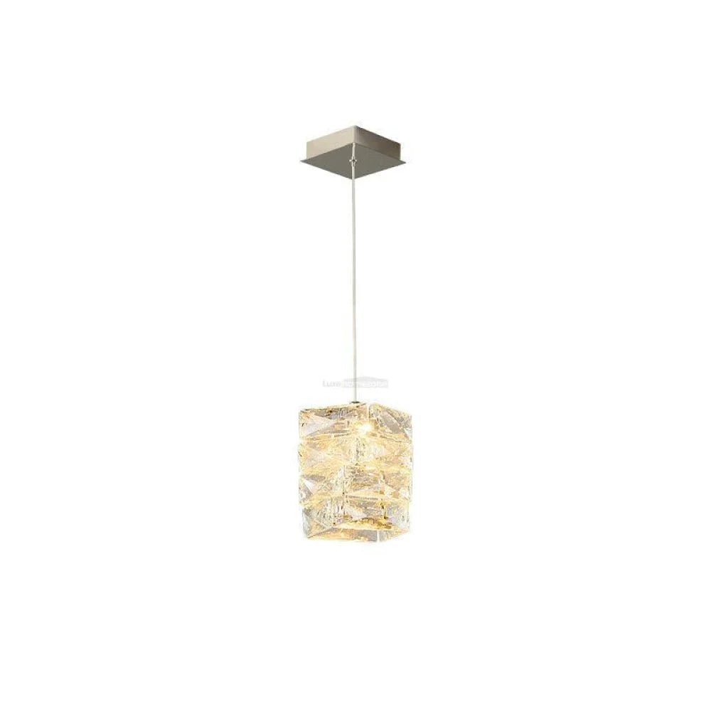 Leuchten Crystal Pendant Lamp ∅ 4.7″ - Cryolite-1-Yiosilamp