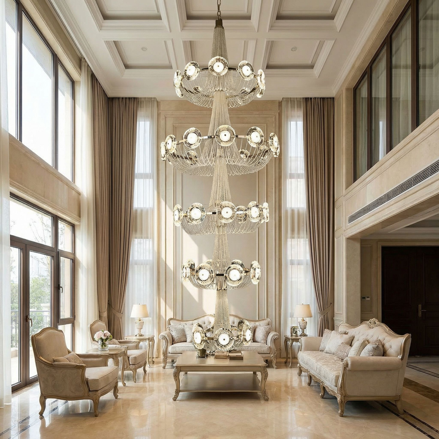 Yiosi Rococo Dream 5-Tier Grand Chandelier - Image 2