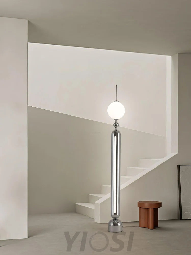 Lightning Rod Floor Lamp ∅ 7.1″ - Pillar-1-Yiosilamp