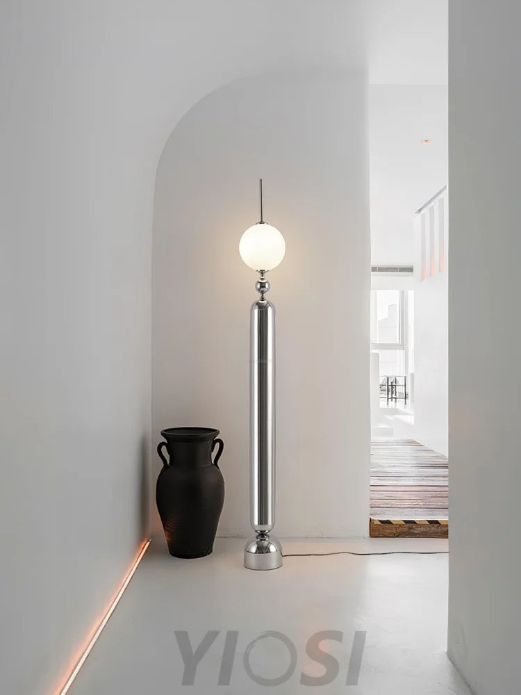 Lightning Rod Floor Lamp ∅ 7.1″ - Pillar-1-Yiosilamp