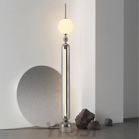 Lightning Rod Floor Lamp ∅ 7.1″ - Pillar-1-Yiosilamp