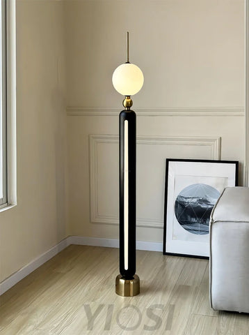 Lightning Rod Floor Lamp ∅ 7.1″ - Pillar-1-Yiosilamp