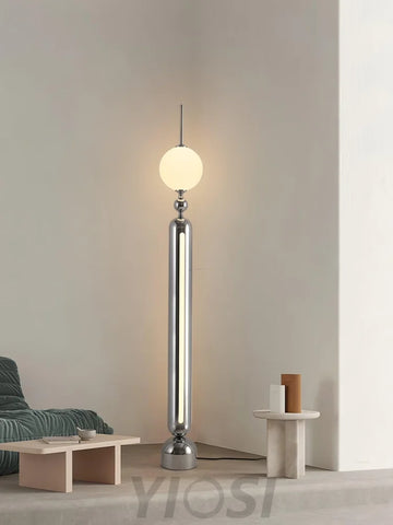 Lightning Rod Floor Lamp ∅ 7.1″ - Pillar-1-Yiosilamp