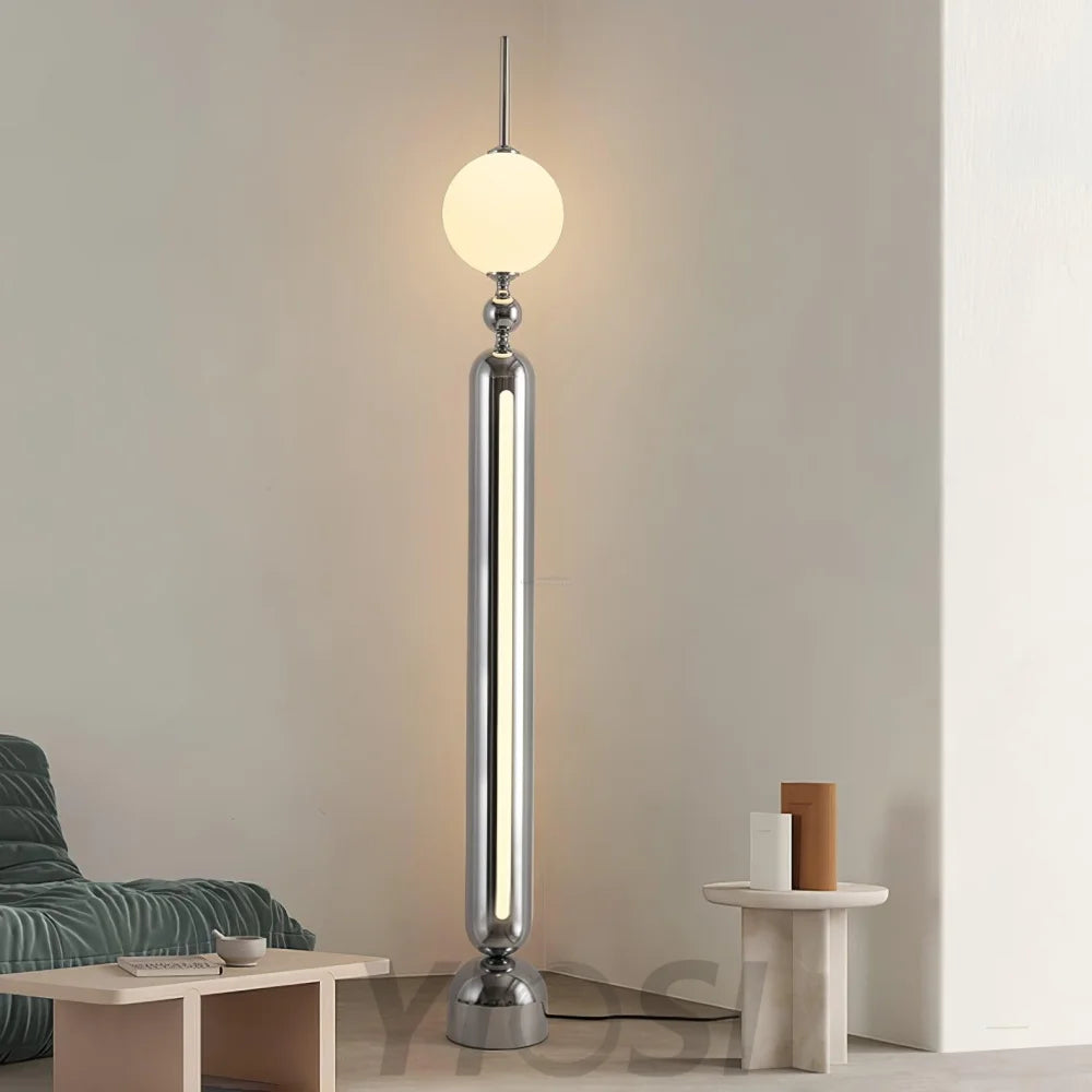 Lightning Rod Floor Lamp ∅ 7.1″ - Pillar-1-Yiosilamp