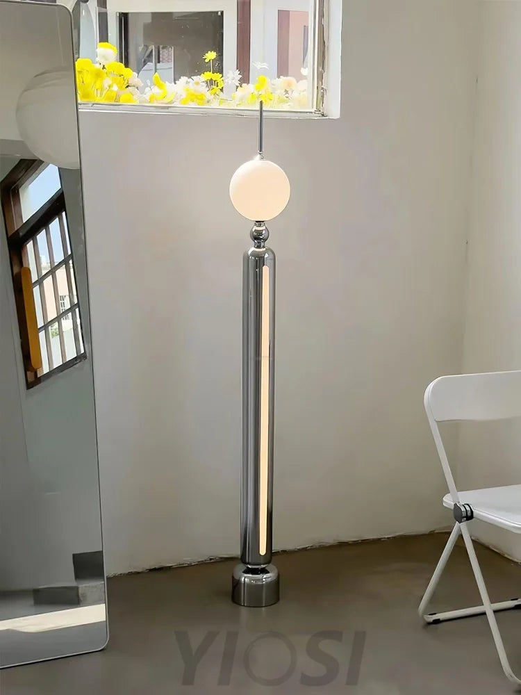 Lightning Rod Floor Lamp ∅ 7.1″ - Pillar-1-Yiosilamp