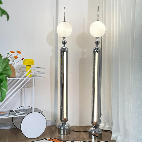 Lightning Rod Floor Lamp ∅ 7.1″ - Pillar-1-Yiosilamp