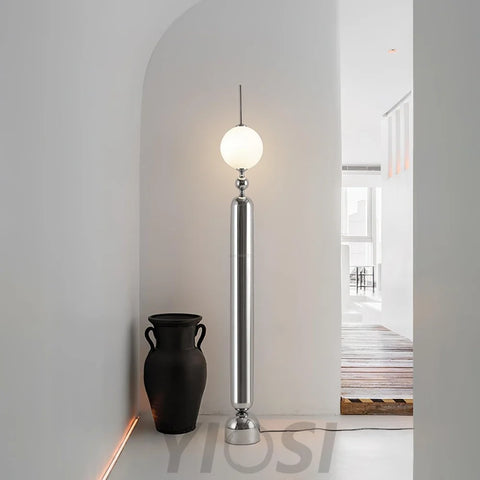 Lightning Rod Floor Lamp ∅ 7.1″ - Pillar-1-Yiosilamp