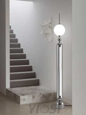 Lightning Rod Floor Lamp ∅ 7.1″ - Pillar-1-Yiosilamp