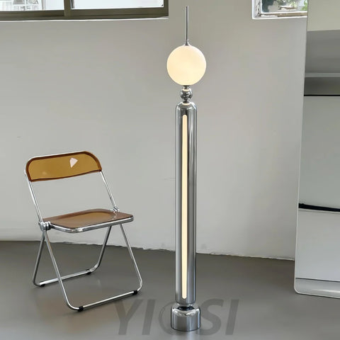 Lightning Rod Floor Lamp ∅ 7.1″ - Pillar-1-Yiosilamp