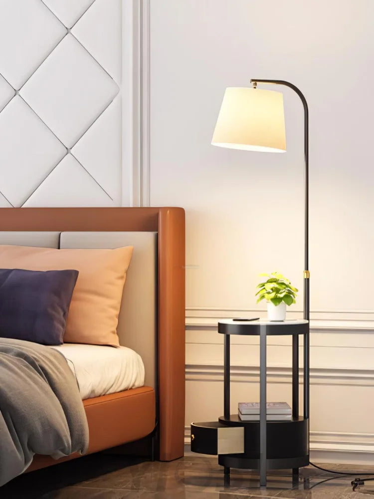 Lilah Floor Lamp ∅ 13.8″ - Yiosilamp