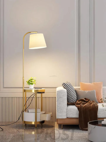 Lilah Floor Lamp ∅ 13.8″ - Yiosilamp