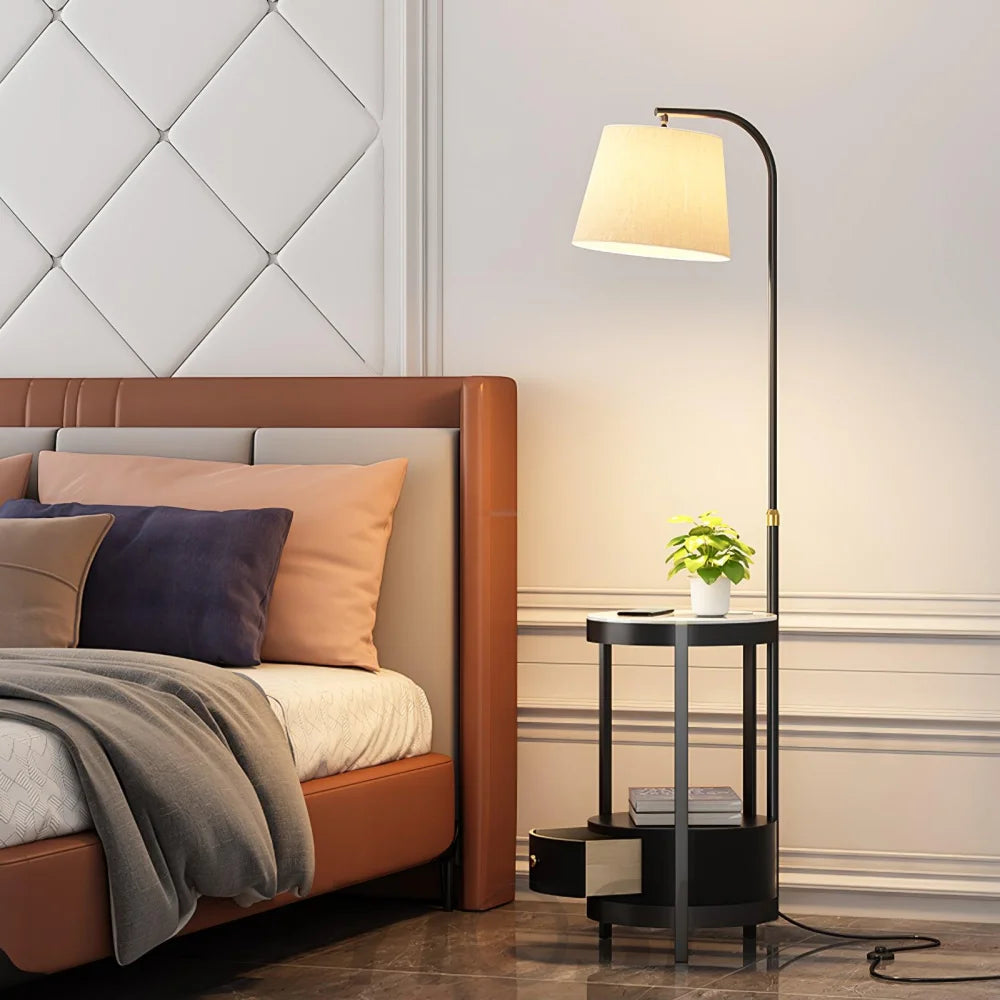 Lilah Floor Lamp ∅ 13.8″ - Yiosilamp